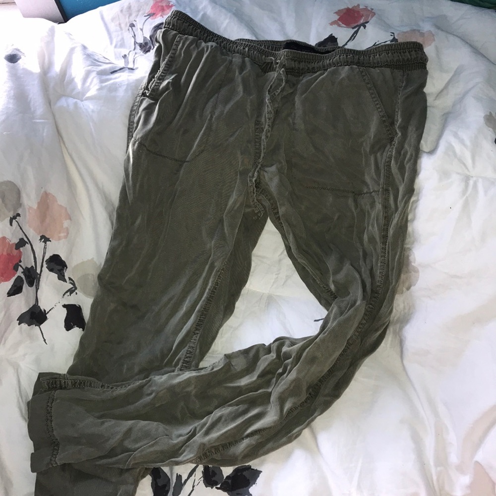 Calvin Klein Army Green Pants